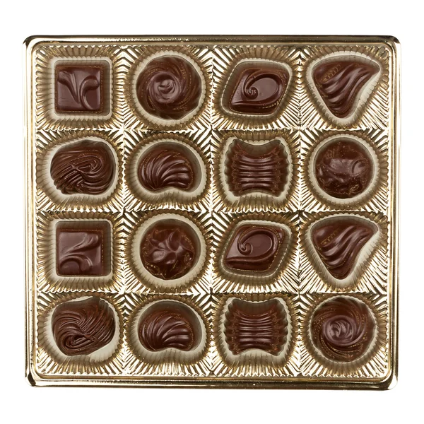 Caja de chocolates — Foto de Stock