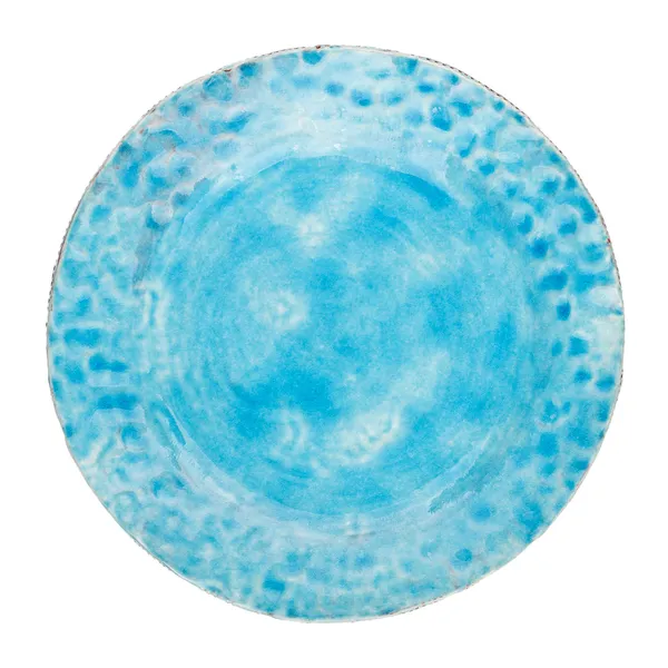 Handgjord keramik tavla — Stockfoto