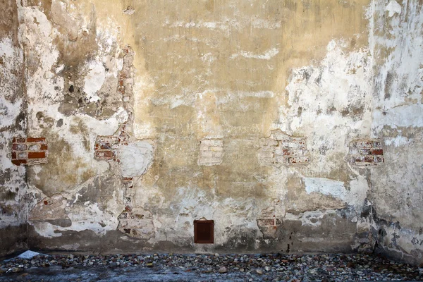 Leeftijd straat muur — Stockfoto