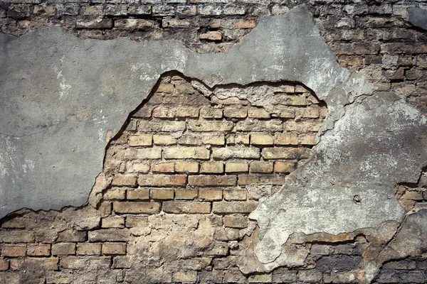 Текстура старой кирпичной стены — стоковое фото