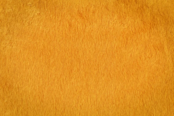 Orange artificial fur texture — Stock Photo, Image