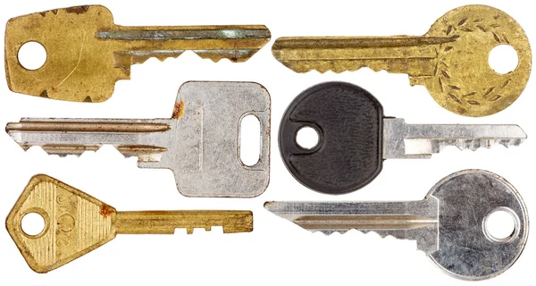 Set of old keys — Stock Photo, Image