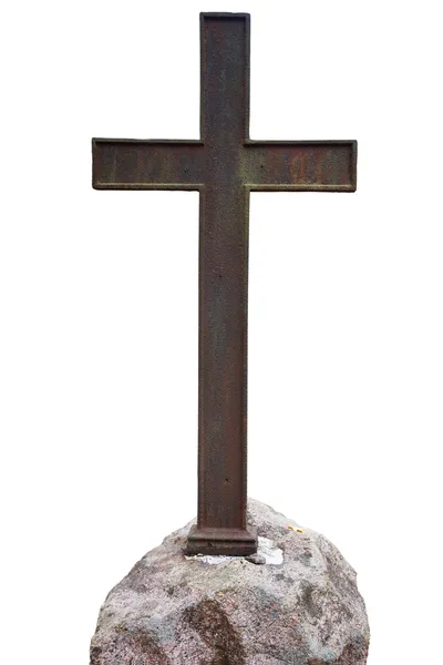 Cruz de metal viejo —  Fotos de Stock