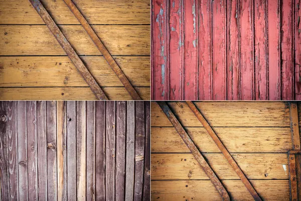 Collection Images Old Wooden Plank Textures Abstract Wood Backgrounds — Stock Photo, Image