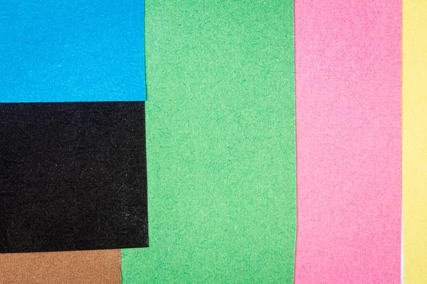 Mehrfarbiger Hintergrund Aus Papier Verschiedenen Farben Abstrakte Bunte Lebendige Papiertexturen — Stockfoto