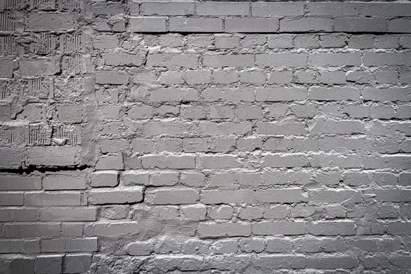 Background Brick Wall Texture Painted Black — Stock Photo, Image