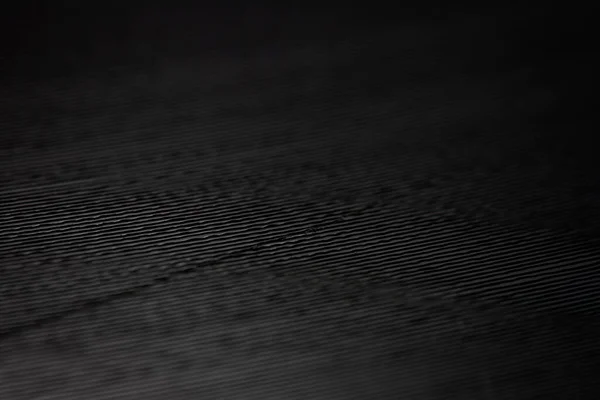 Макро Снимок Черного Винила Царапинами Поверхность Старой Виниловой Пластинки Мелководная — стоковое фото