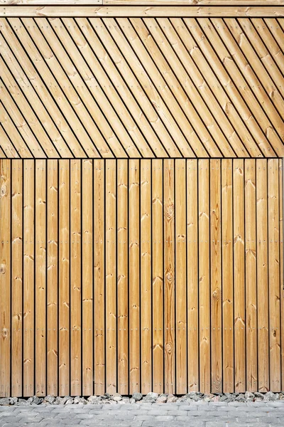 新的垂直木板墙 日式木墙图案 — 图库照片