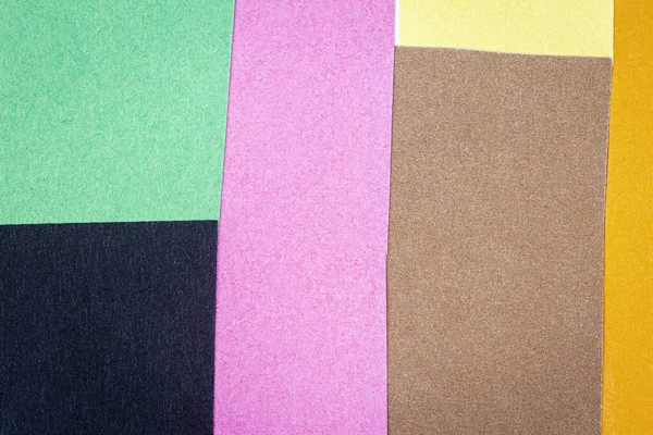 Πολύχρωμο Φόντο Από Ένα Χαρτί Διαφορετικών Χρωμάτων Αφηρημένη Πολύχρωμο Ζωντανό — Φωτογραφία Αρχείου