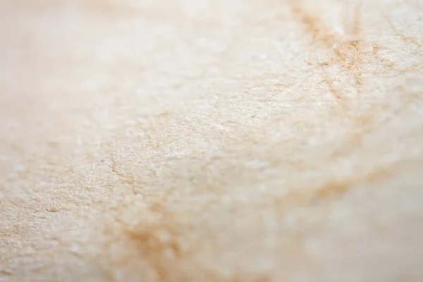 Extreme Closeup Beige Handmade Paper Shallow Deph Field — Stock Photo, Image