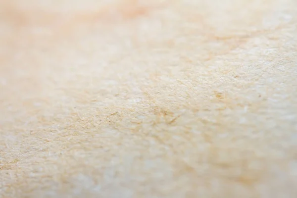 Extreme Closeup Beige Handmade Paper Shallow Deph Field — Stock Photo, Image