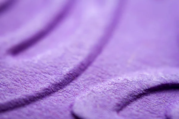 Екстремальний Макрос Рельєфного Фіолетового Паперу Вибірковий Фокус Мала Глибина Різкості — стокове фото