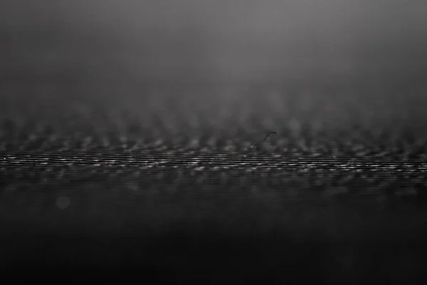 Макро Кадр Черного Винила Поверхность Старой Виниловой Пластинки Мелководная Впадина — стоковое фото