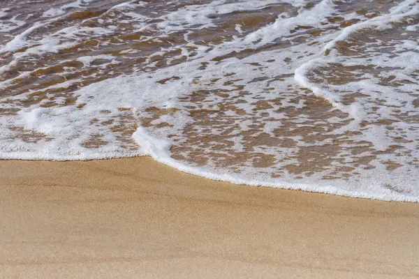 Soft Waves Sea Sandy Beach — Stock Photo, Image