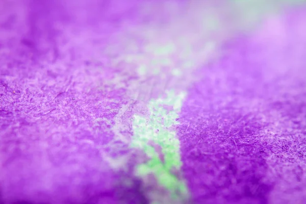 Extreme Close Purple Watercolor Paper Texture Selective Focus Shallow Depth — Stock Photo, Image