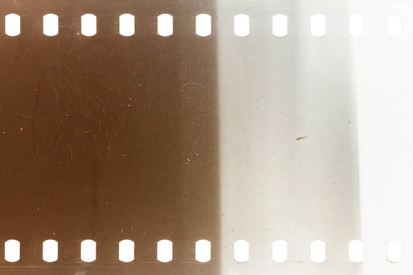 Dusty Grungy 35Mm Tekstury Filmu Lub Powierzchni Perforowana Folia Porysowanej — Zdjęcie stockowe