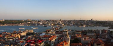 galata kulesinden göster