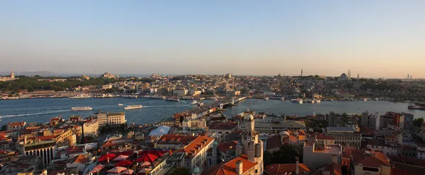 Vista da torre Galata I — Fotografia de Stock