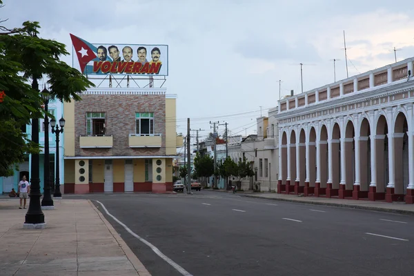 Ulice v ii cienfuegos, Kuba — Stock fotografie