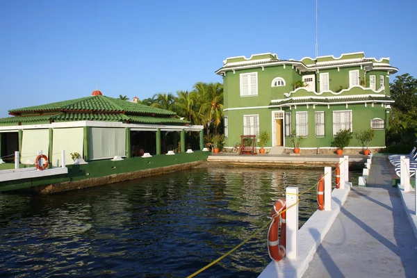 Haus in cienfuegos, kuba — Stockfoto