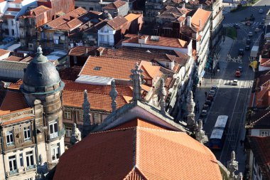 view from Torre dos Clérigos I, Porto, Portugal