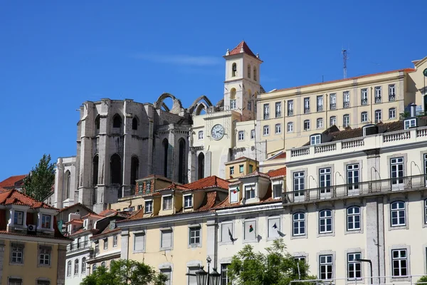 1755-ös földrengés landmark, Lisszabon, Portugália — Stock Fotó