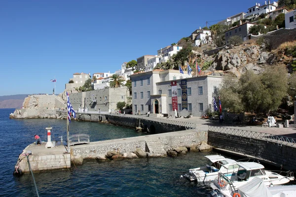 View from the promenade II, Hydra, Greece — Stock Photo, Image