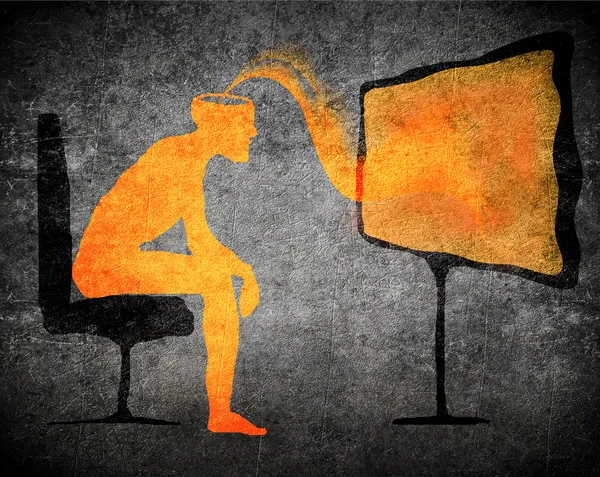 adam izliyor TV bilinçaltı mesajı kavramı