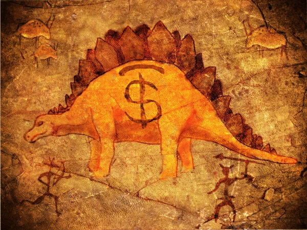 Prehistoric piggy bank — Stock Photo, Image