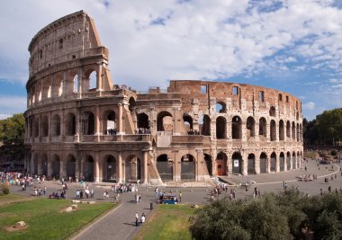 Coliseum view from Foro Romano - Roma - Italy