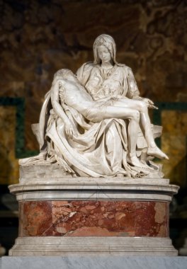 Pieta Michelangelo Buonarroti at Vaticano - Italy
