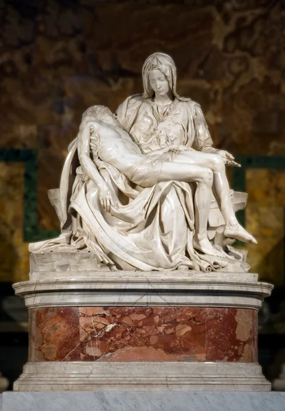 Pieta michelangelo buonarroti στο Βατικανό - Ιταλία — Φωτογραφία Αρχείου
