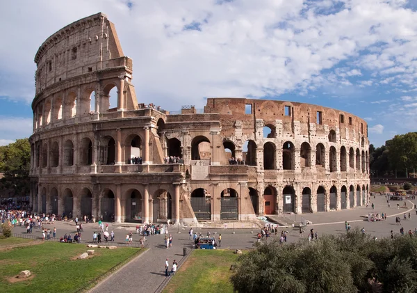 体育馆视图从古罗马-罗马-意大利 图库照片