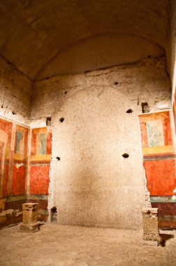 içinde Casa di augusto yapılan palatine tepesi rome adlı