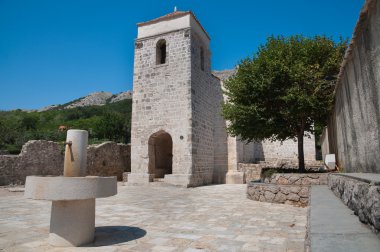 St lucia kilisede jurandvor - baska krk - Hırvatistan