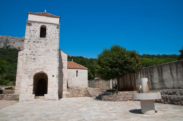 St lucia kyrkan vid jurandvor - Kroatien — Stockfoto