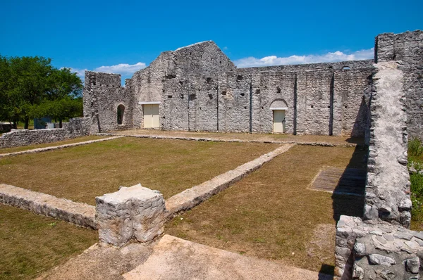 Ruínas romanas da basílica de Mirine em Krk Croácia — Fotografia de Stock