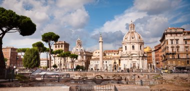 colonna trajana st panoramik Fori Imperiali maria di loreto bir
