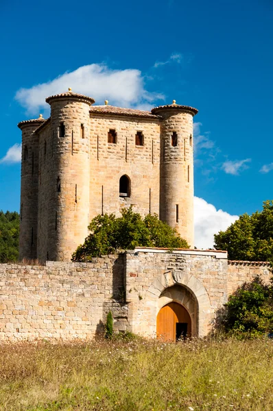 Chateau de Arques Turm und Haupttor — Stockfoto