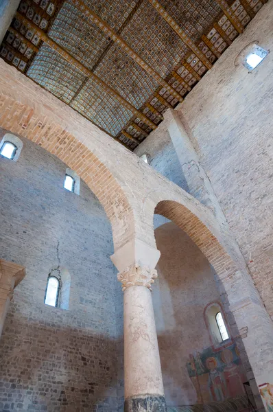 Arquitectura dentro de la Basílica de Aquileia — Foto de Stock