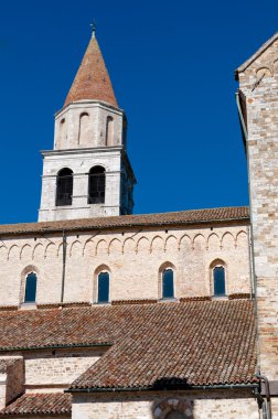 Kule ve çatıları aquileia Bazilikası