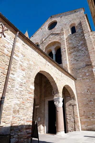 Entrance of Aquileia Basilica — Stock Photo, Image