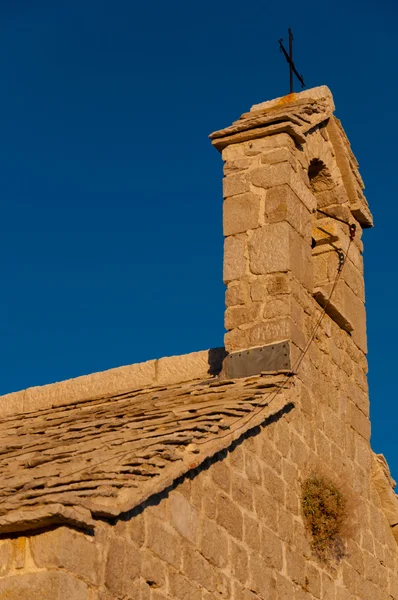 Kirchturm in Lubenice in Cres — Stockfoto