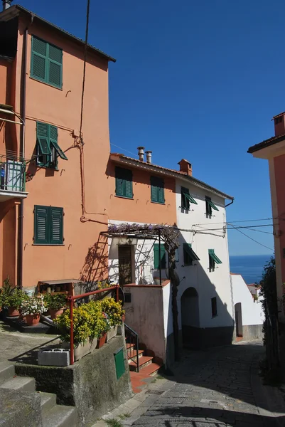 Ancient church in Varazze, Liguria, Italy — Stock Photo, Image