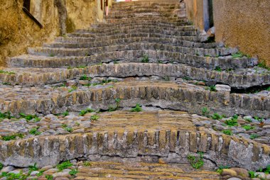 Ortaçağ İtalyan Köyü, cervo, liguria, İtalya