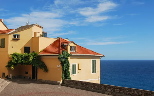 Medieval Italian Village, Cervo, Liguria, Italy — Stock Photo, Image