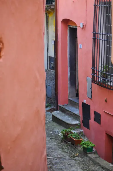 Aldeia italiana medieval Cervo, Ligúria, Itália — Fotografia de Stock