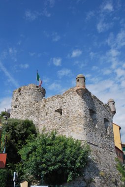 Portofino, Liguria, İtalya yolunda.