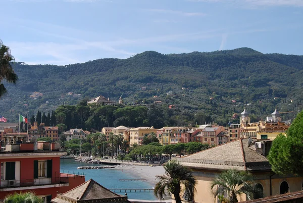 A caminho de Portofino, Ligúria, Itália — Fotografia de Stock