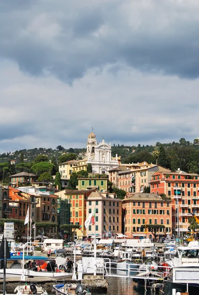 A caminho de Portofino, Ligúria, Itália — Fotografia de Stock